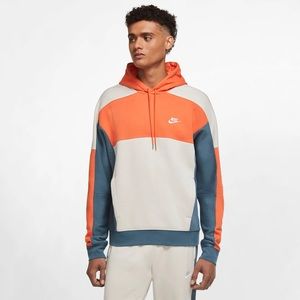 NIKE MENS COLORBLOCK HOODIE SIZE LARGE